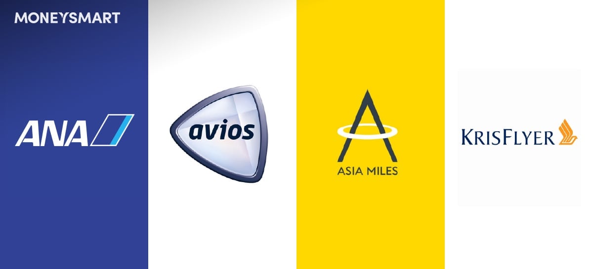 里數換機票兌換表 (亞洲篇):Avios/Asia Miles/ANA/KrisFlyer